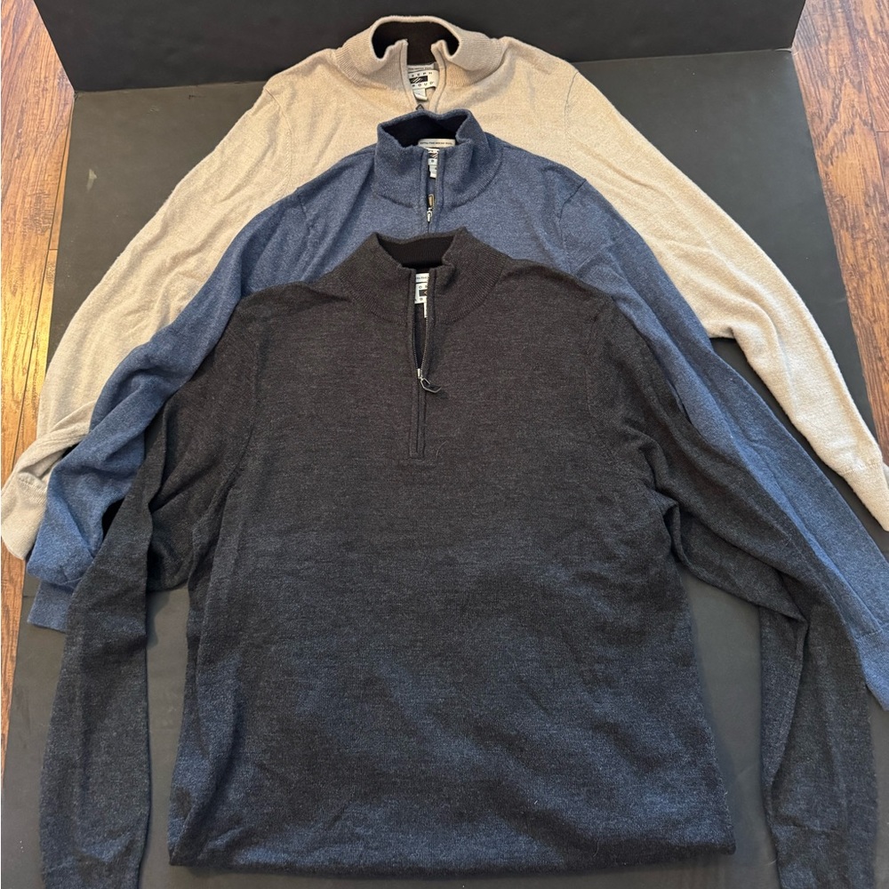 SOLD! Joseph Abboud Merino Wool Sweaters